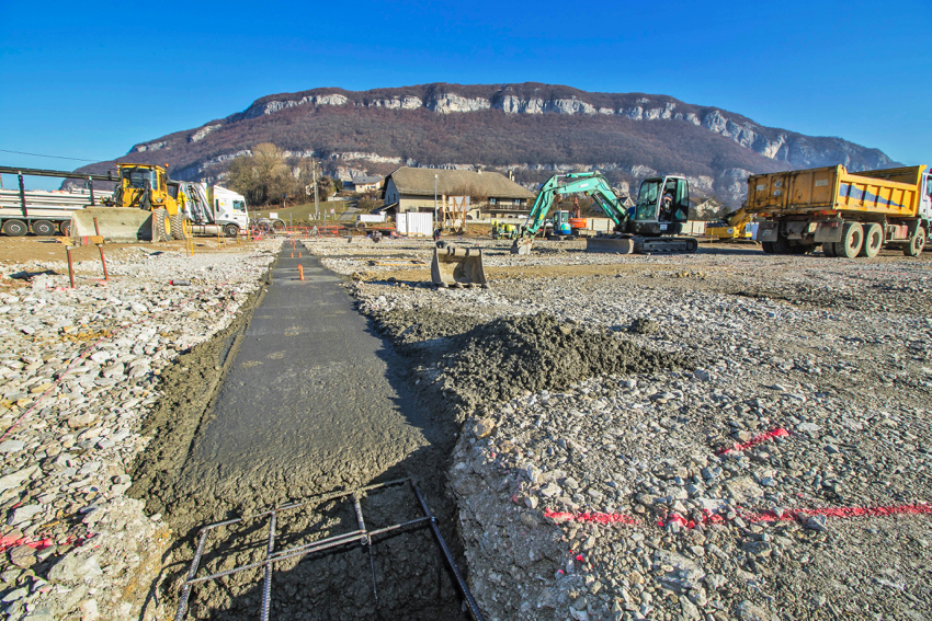 Suivi de chantier village d'entreprises Sillingy (du 5 au 18 décembre)